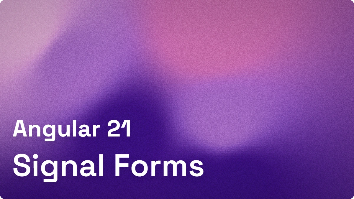 Signal Forms: Last Forms API You'll Ever Need