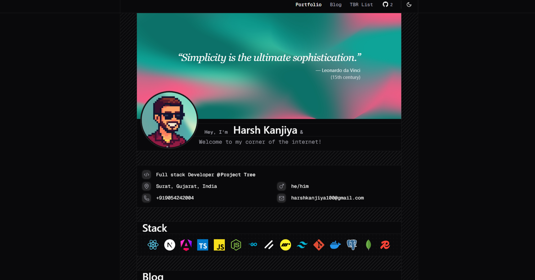 Welcome to harshkanjiya.com